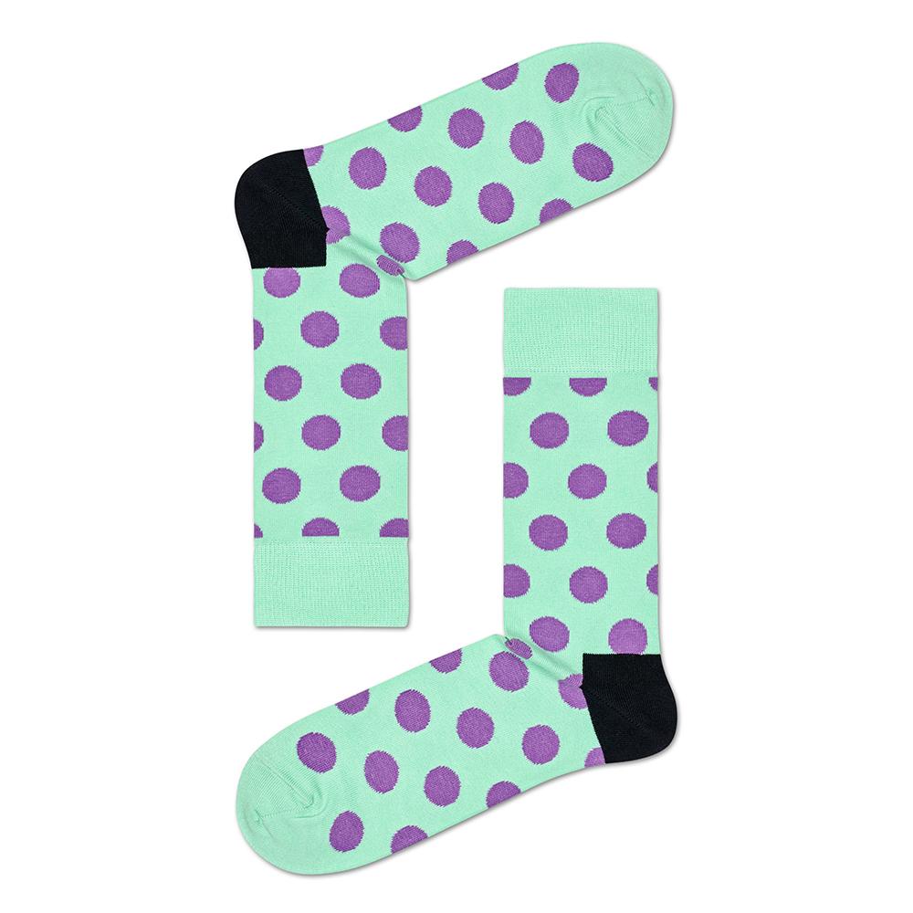 Big Dot Sock, Lt/Pastel Green