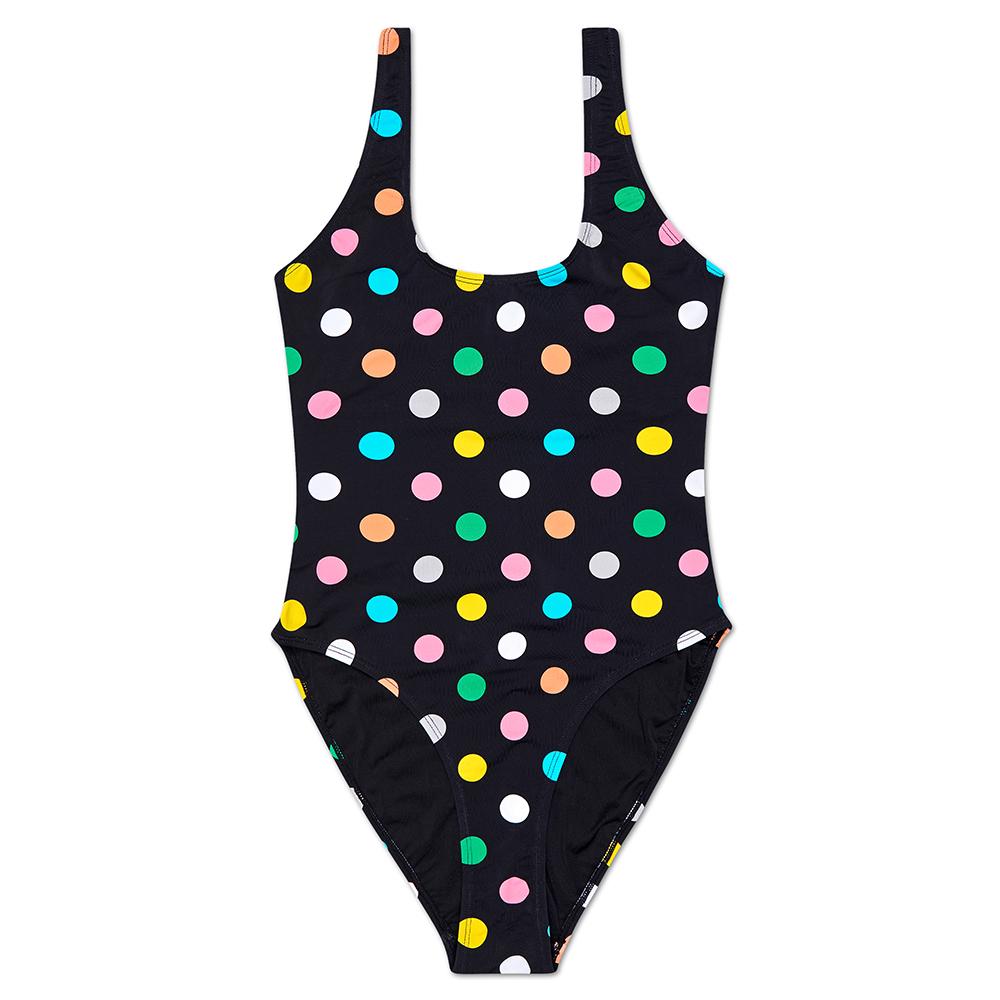 Big Dot Swimsuit, Blk Cmb