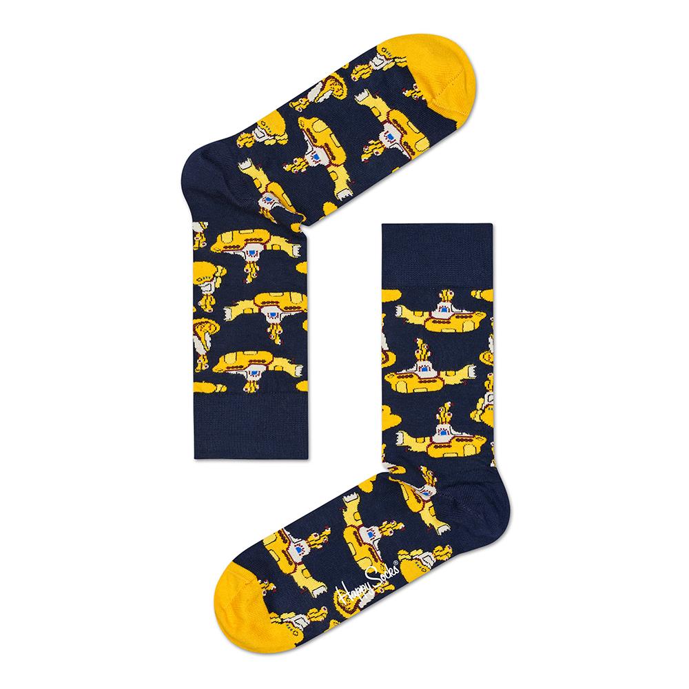 Beatles Yellow Submarine Sock, Navy