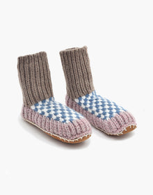 Berkley Knit Slipper Sock Lilac