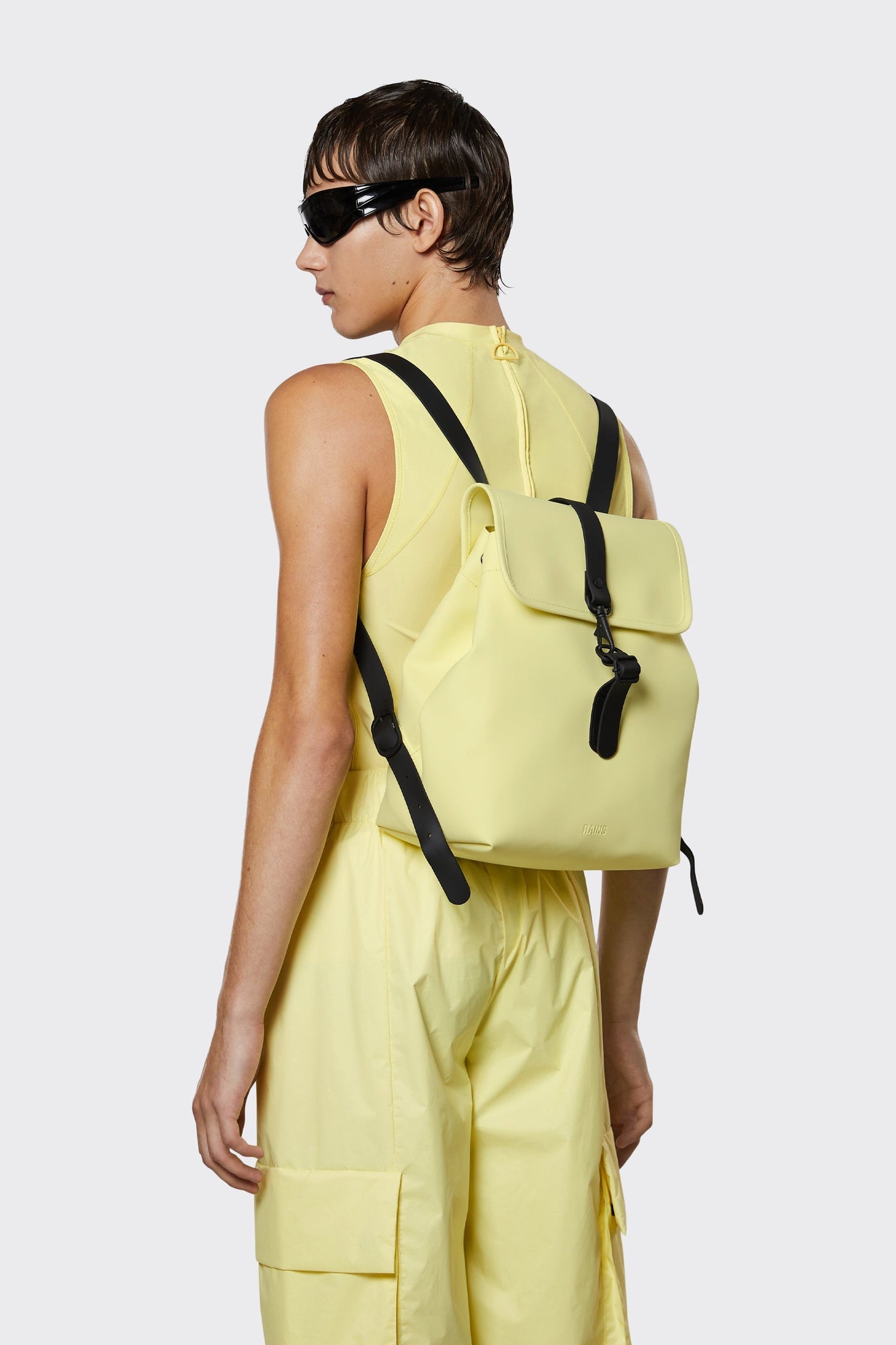 Bucket Backpack, Straw