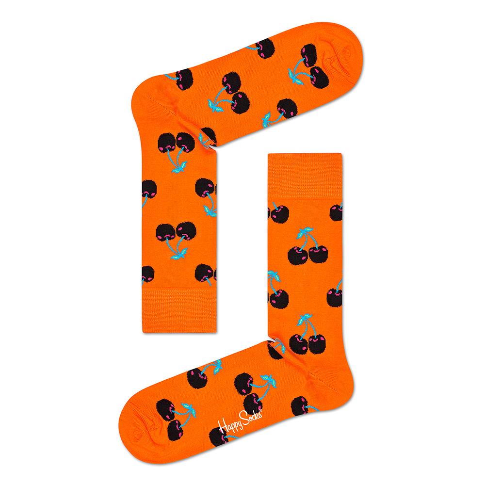 Cherry Sock, Medium Orange