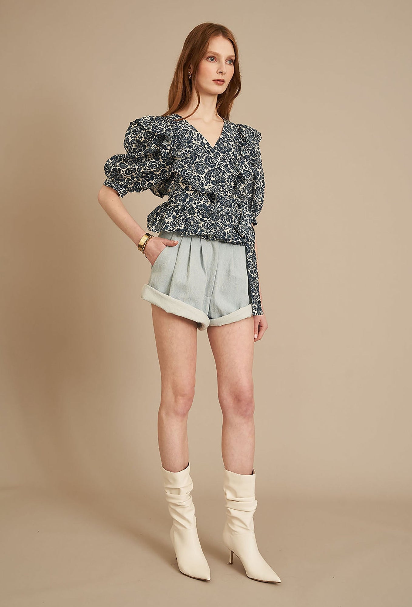 Stephanie Top - Indigo