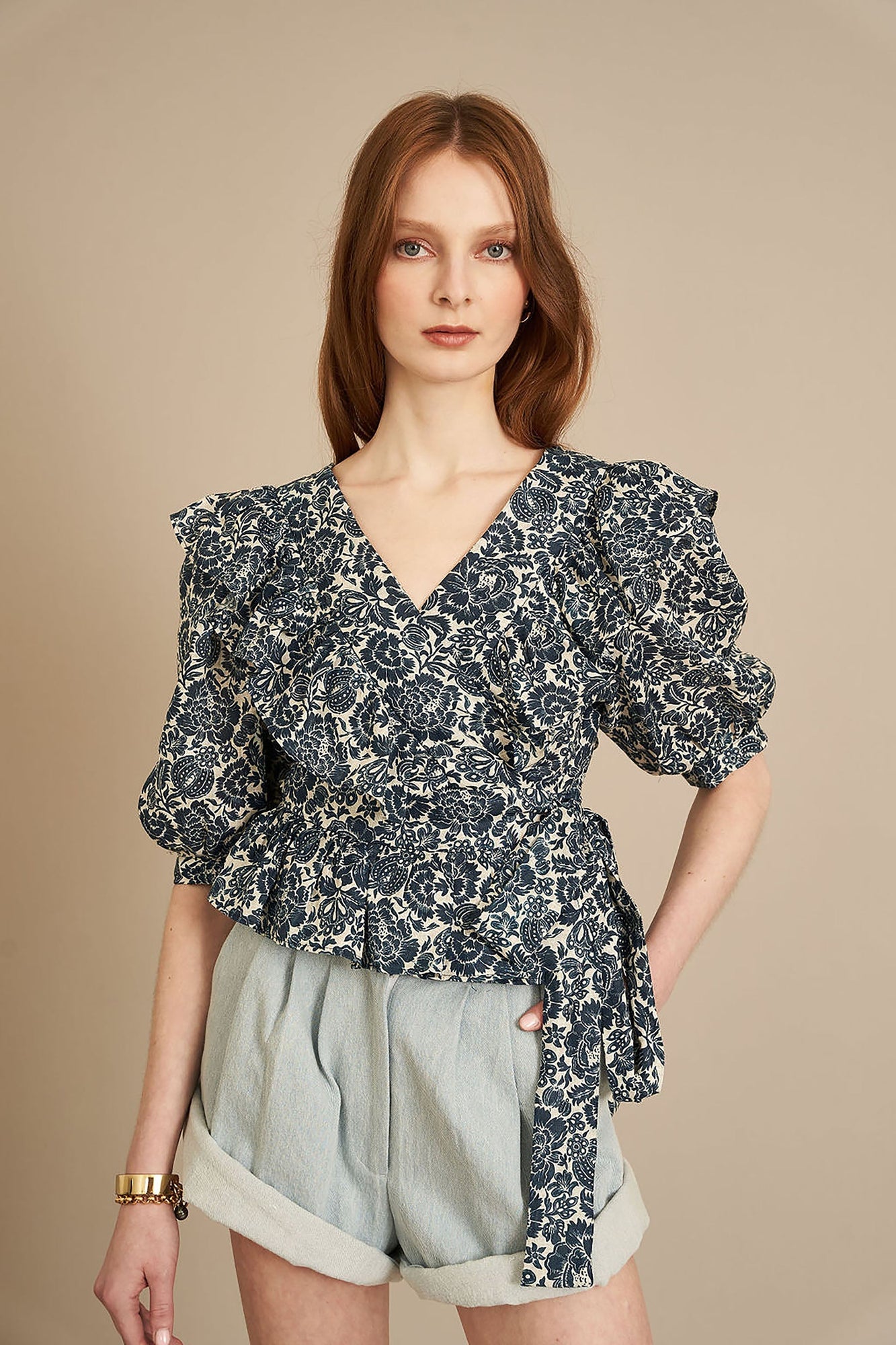 Stephanie Top - Indigo