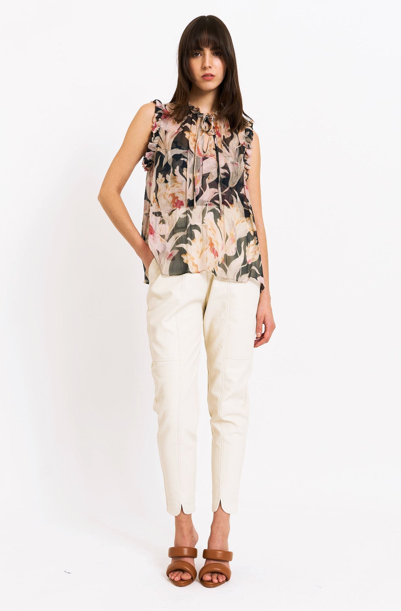 Nora Top - Dark Lily