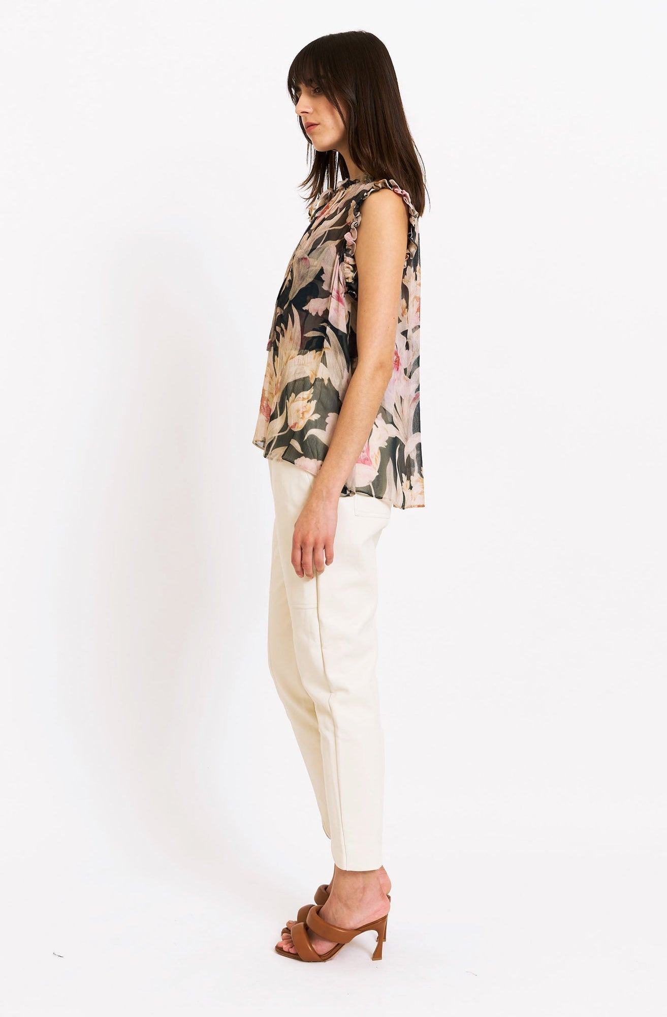 Nora Top - Dark Lily