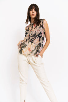 Nora Top - Dark Lily