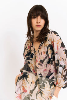 Karla Blouse - Dark Lily
