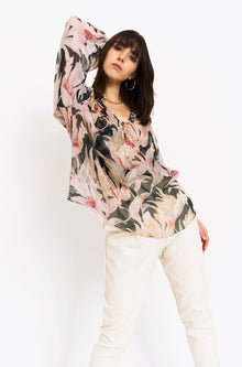 Karla Blouse - Dark Lily