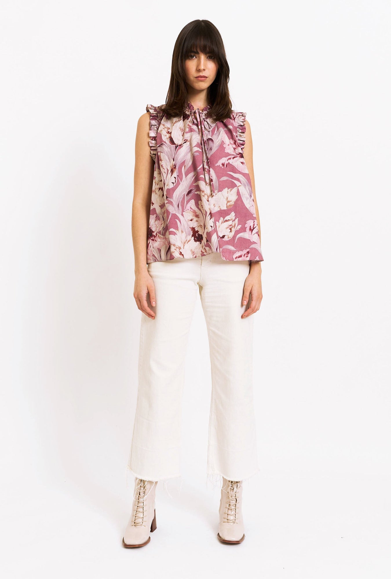 Nora Top - Calla Lily Pink