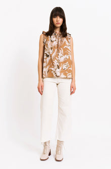 Nora Top - Calla Lily Spice