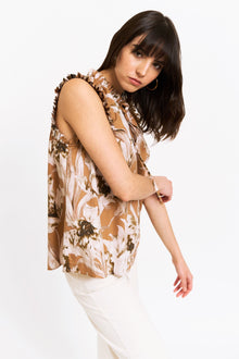 Nora Top - Calla Lily Spice
