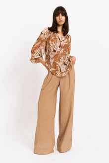 Karla Blouse - Calla Lily Spice