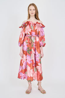 Catalina Dress - Hibiscus