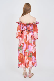 Catalina Dress - Hibiscus