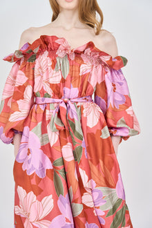 Catalina Dress - Hibiscus