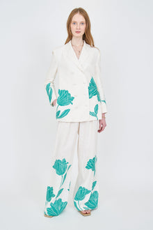Bailey Blazer - Ivory Iris