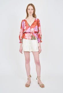 Bella Top - Hibiscus