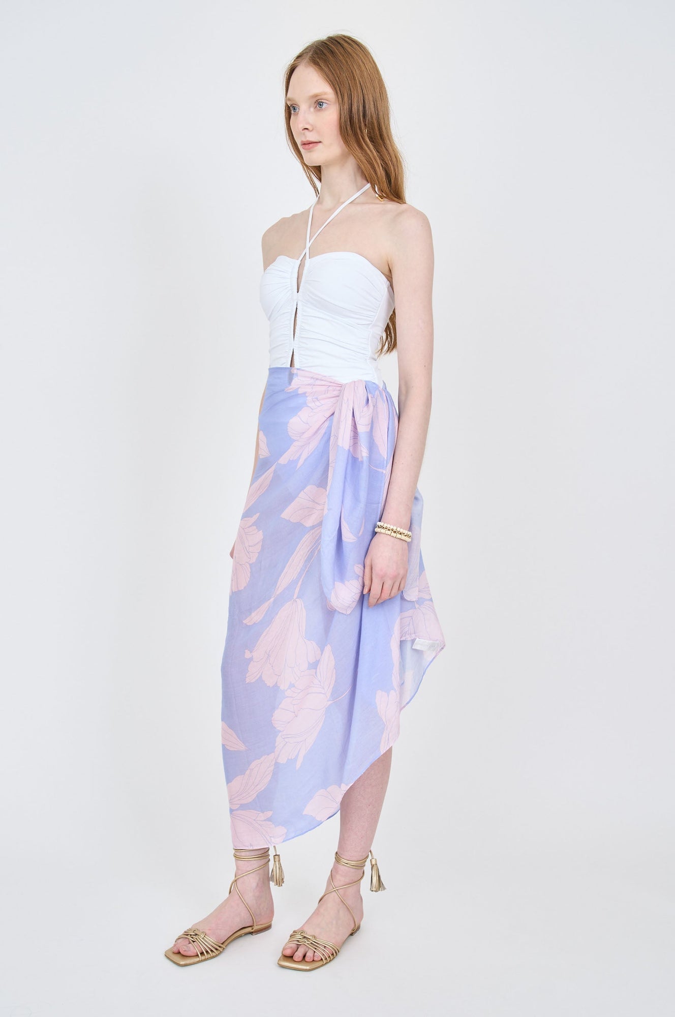 Jo Sarong - Periwinkle Iris
