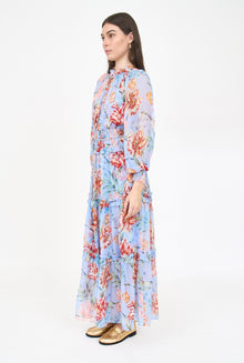 Florence Dress - Blue Garden