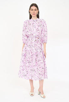 Lana Dress - Pink Vintage Floral