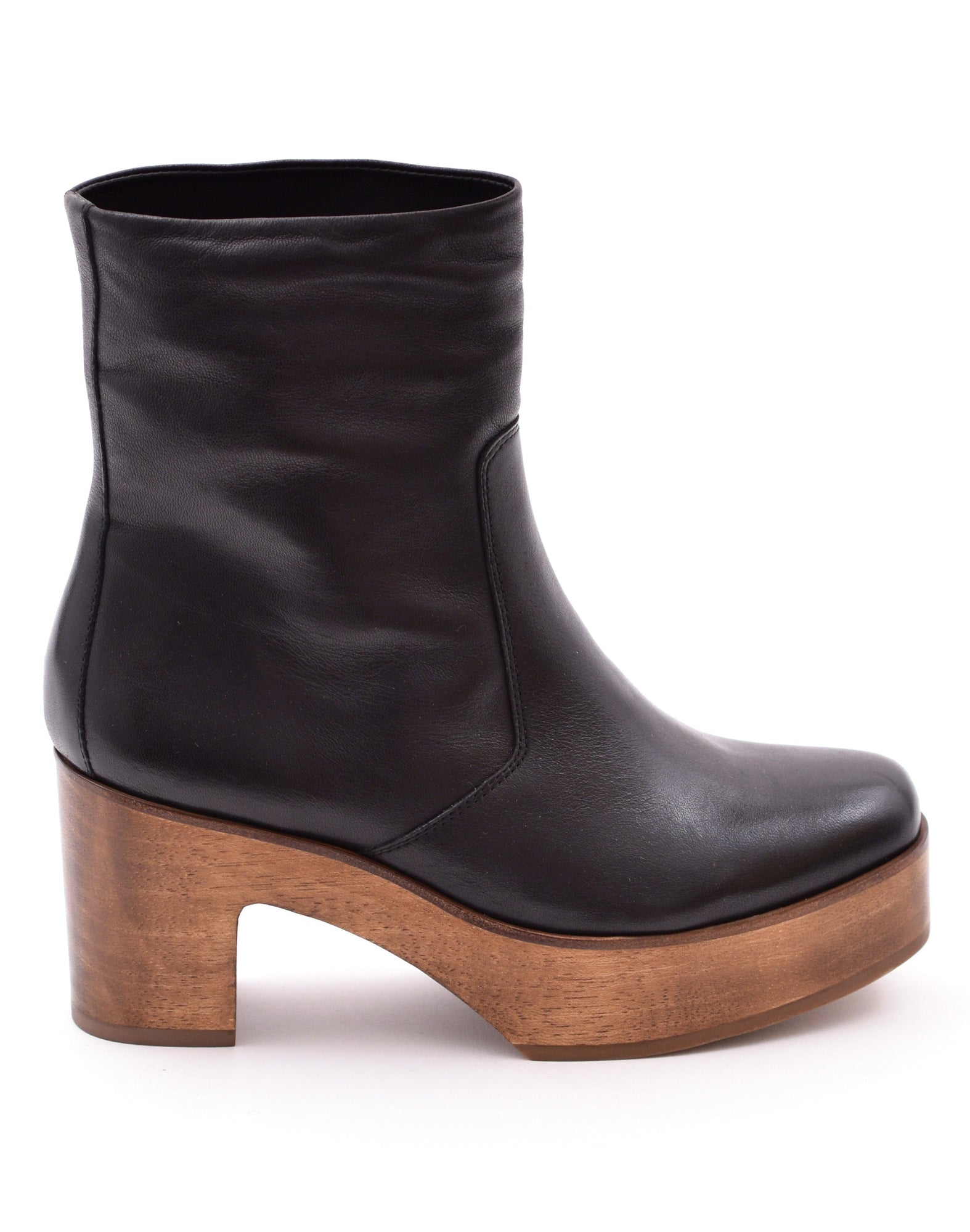 Clem Clog Bootie Black