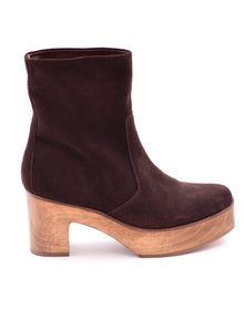 Clem Clog Bootie Chocolate