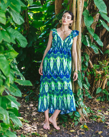 Cosette Dress, Dylan Ikat Denim