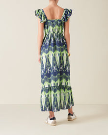 Cosette Dress, Dylan Ikat Denim