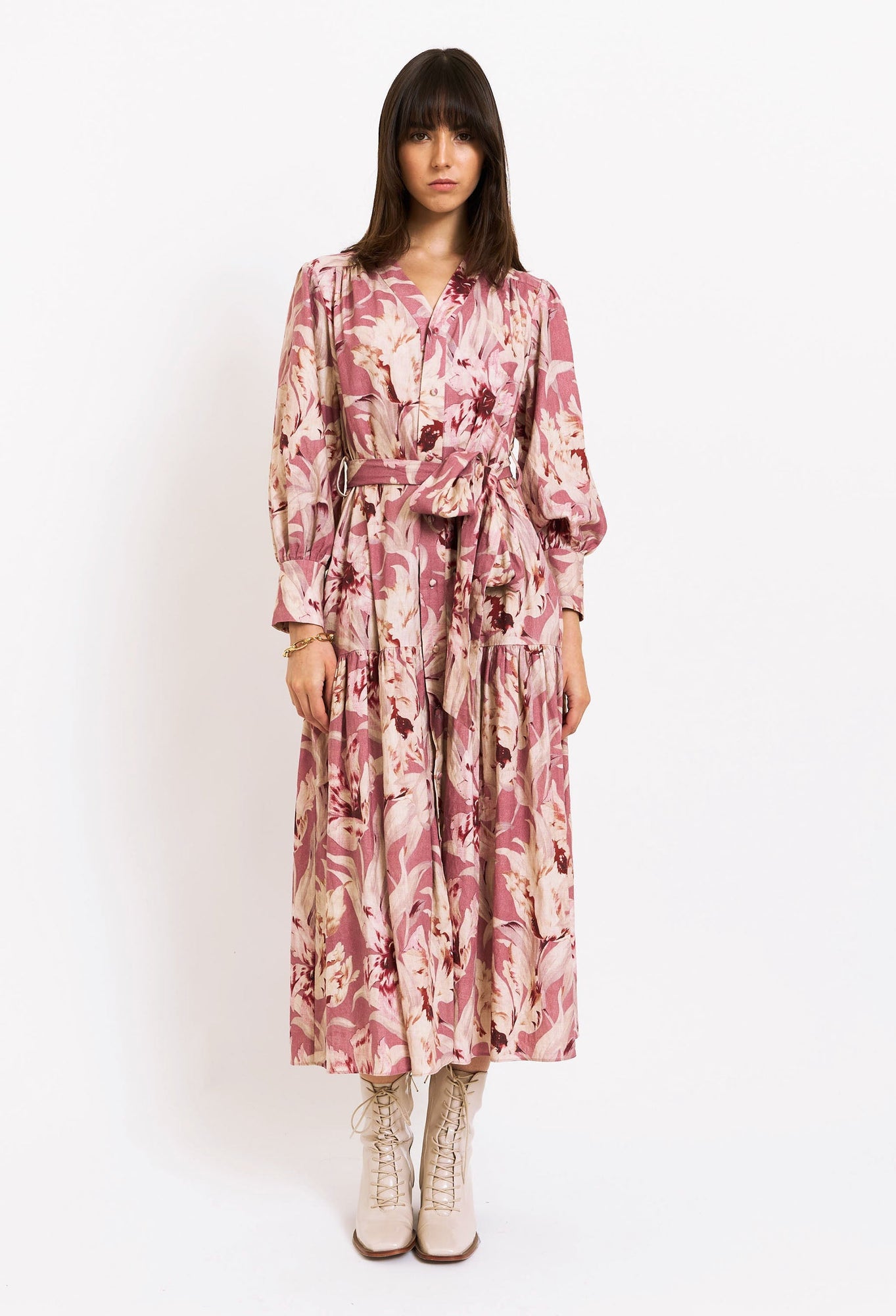 Layla Dress - Calla Lily Pink