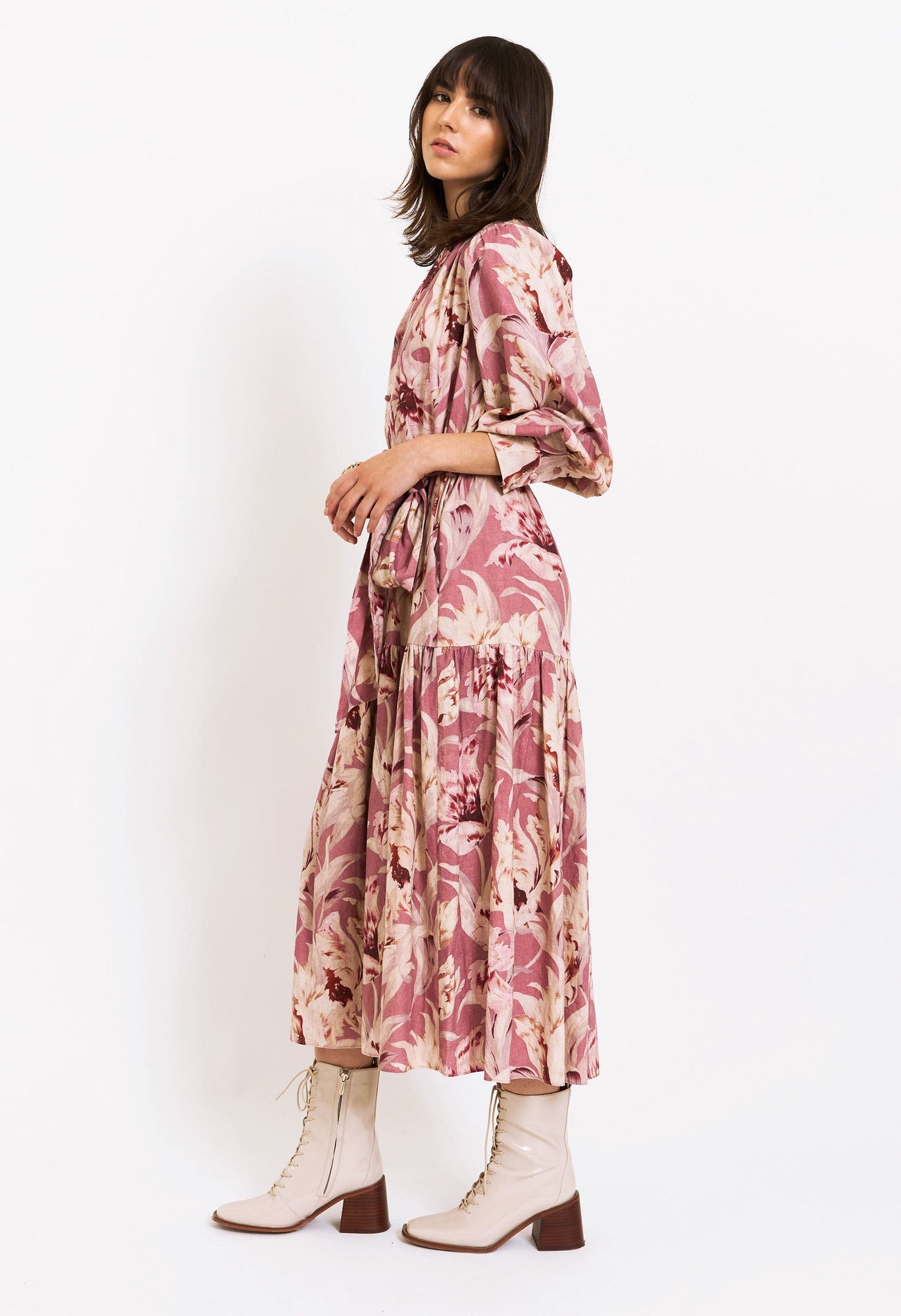 Layla Dress - Calla Lily Pink