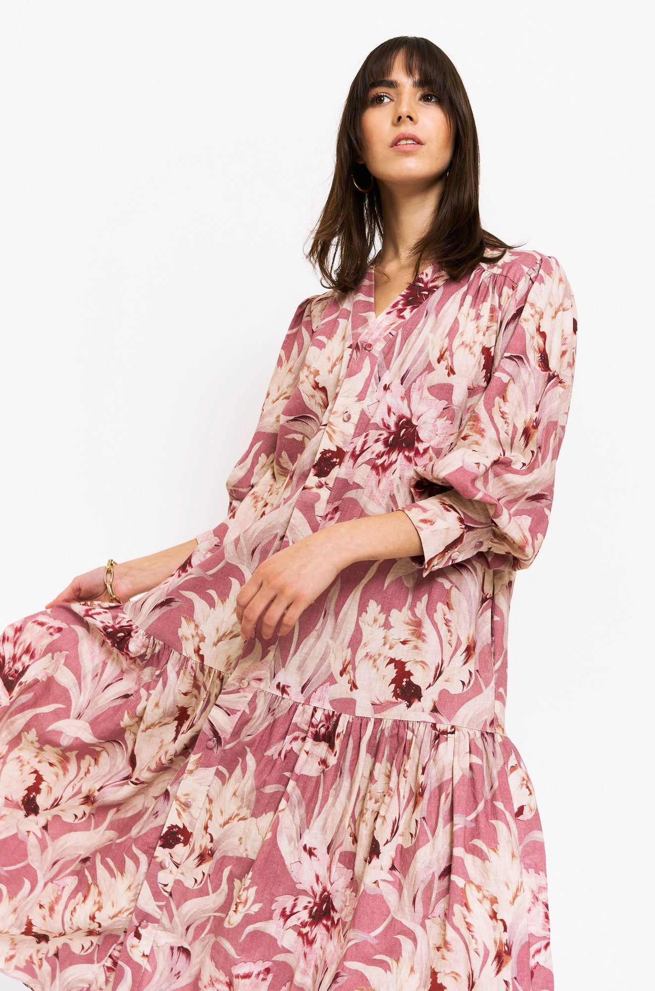 Layla Dress - Calla Lily Pink