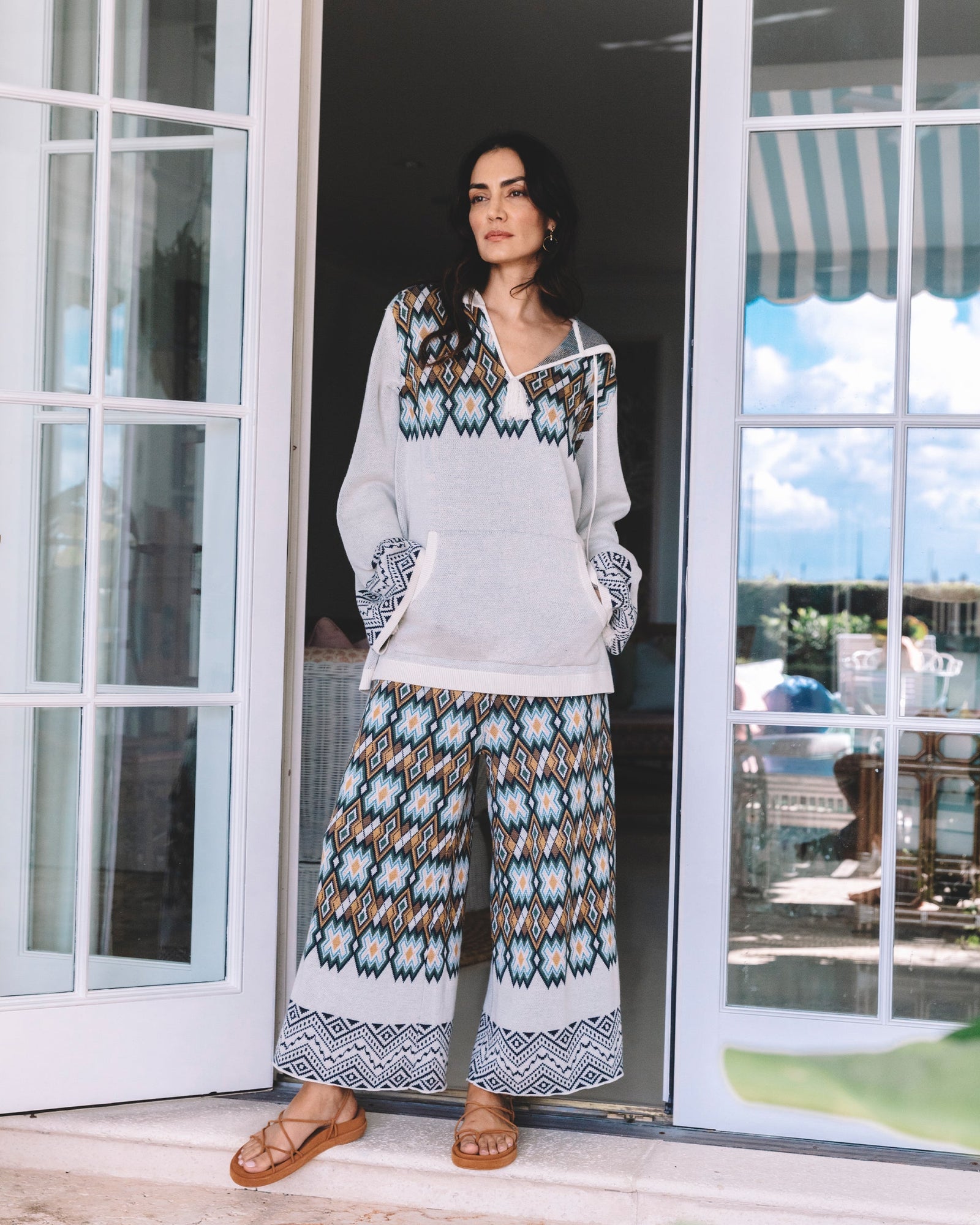 Brie Knit Pant, Mustang