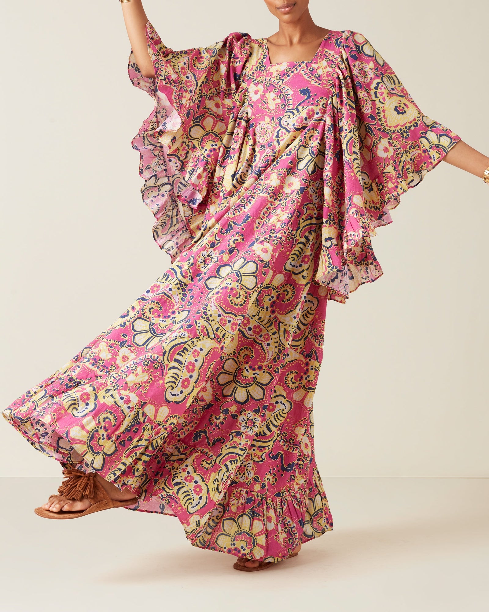 Elissa Dress, Paisley Fleur