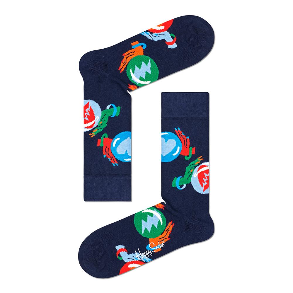 Fortune Teller Sock, Dark Blue