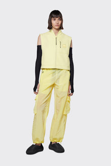 Fleece W Vest, Straw