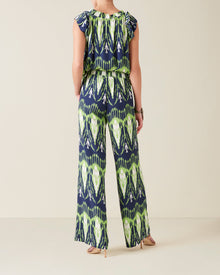 Gianna Top, Dylan Ikat Denim