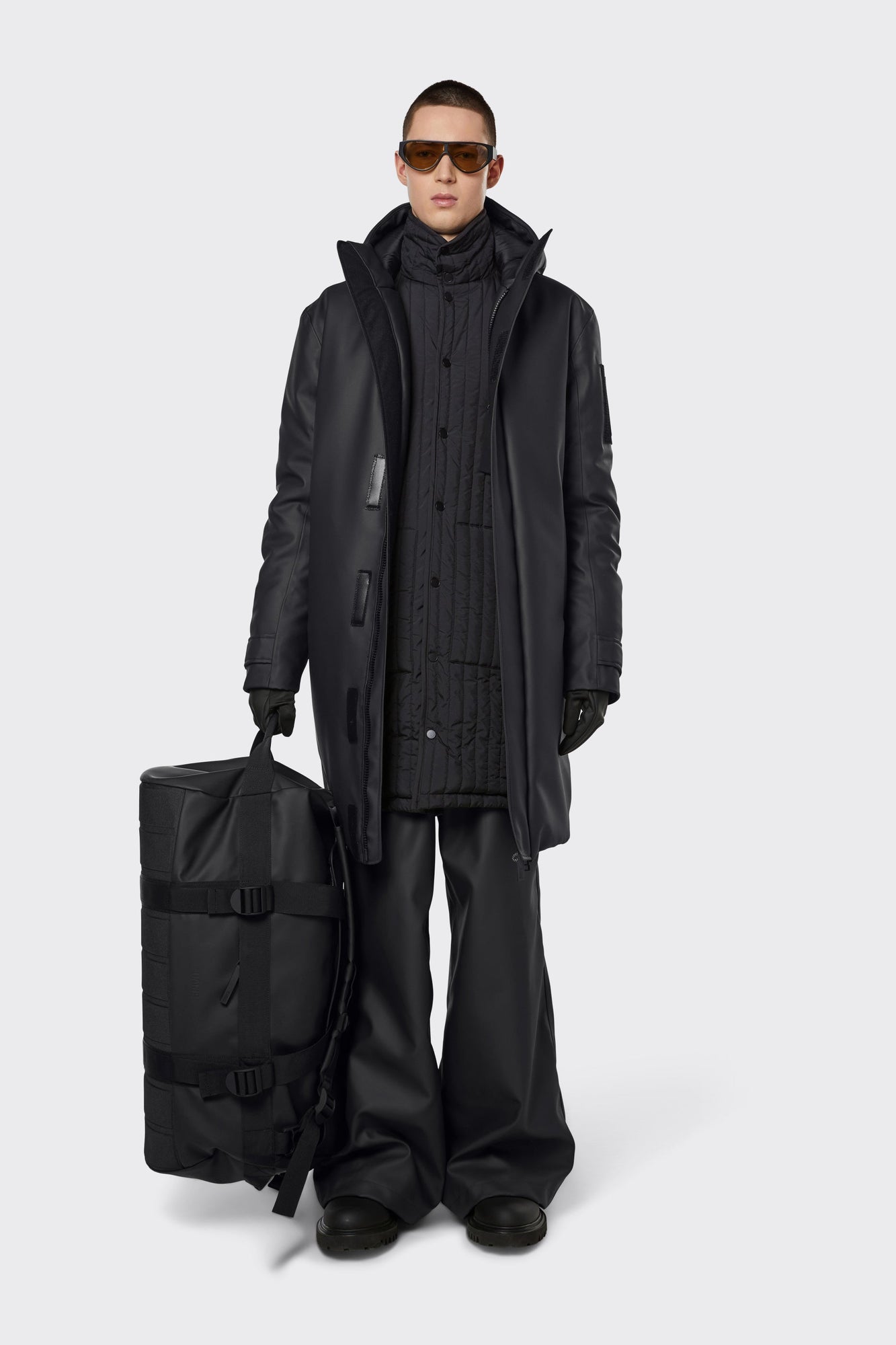 Glacial Coat, Black