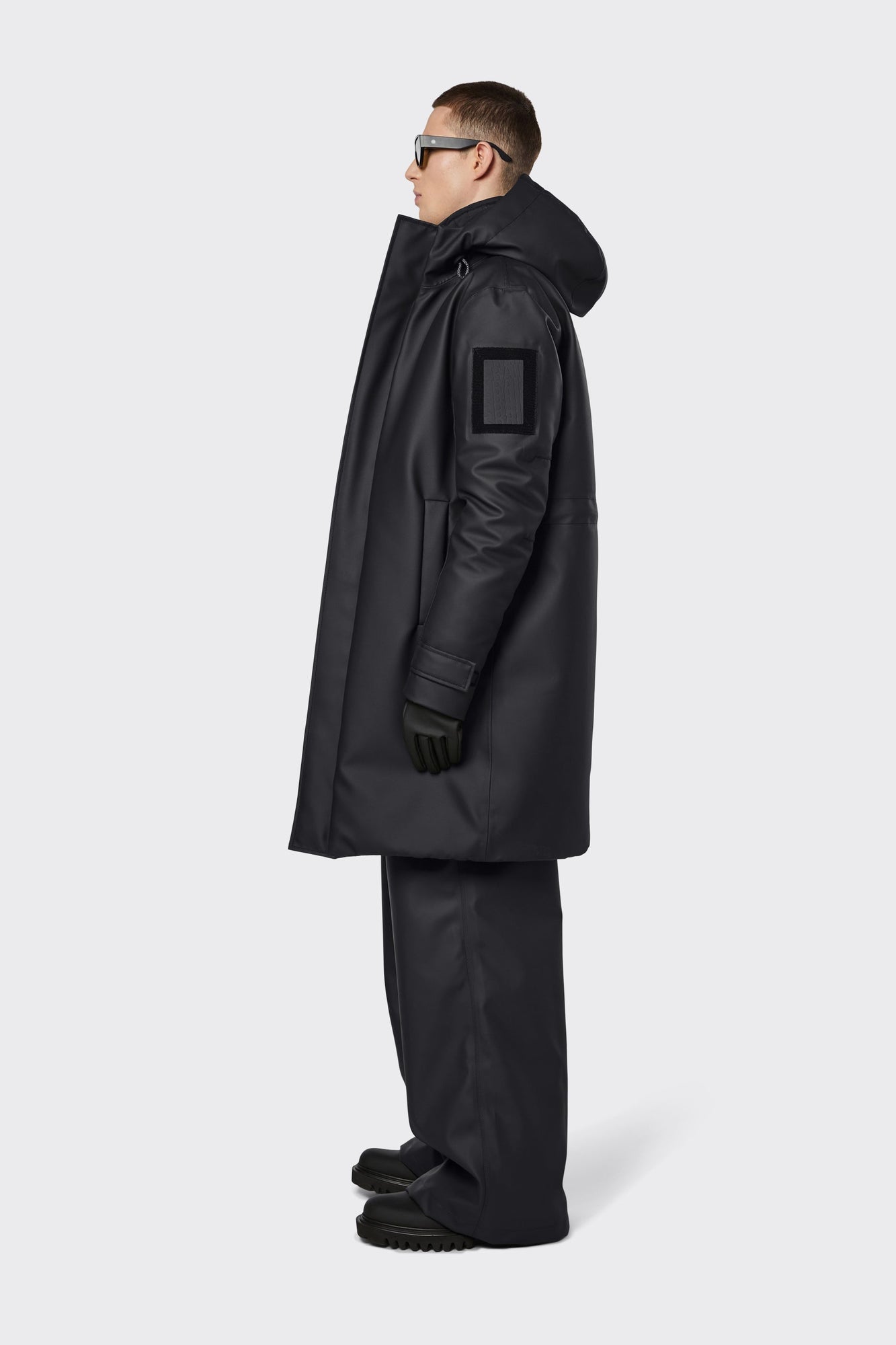 Glacial Coat, Black