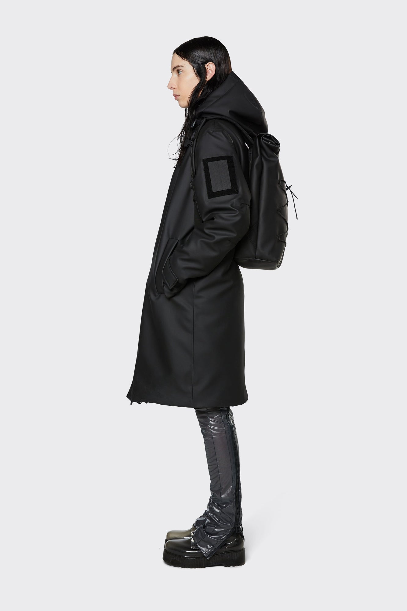 Glacial Coat, Black
