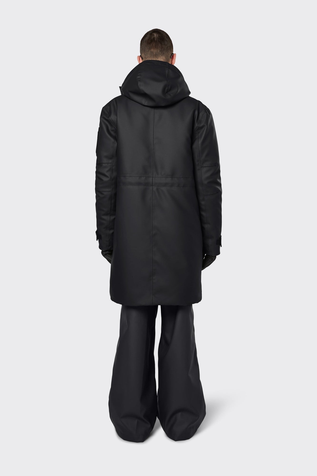 Glacial Coat, Black