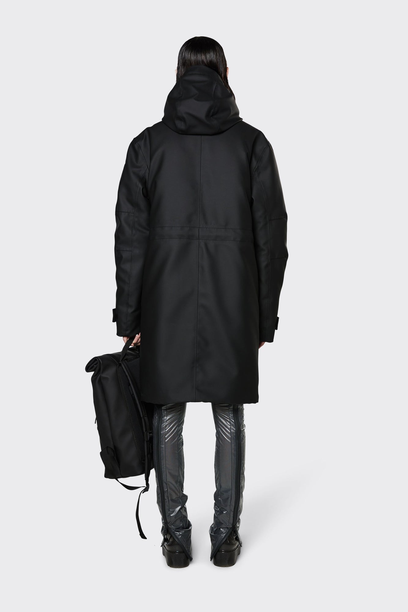 Glacial Coat, Black
