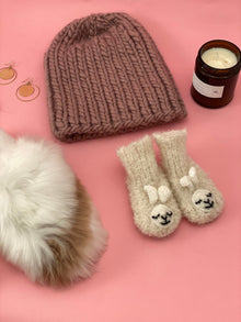 Baby Alpaca Slipper Lamb
