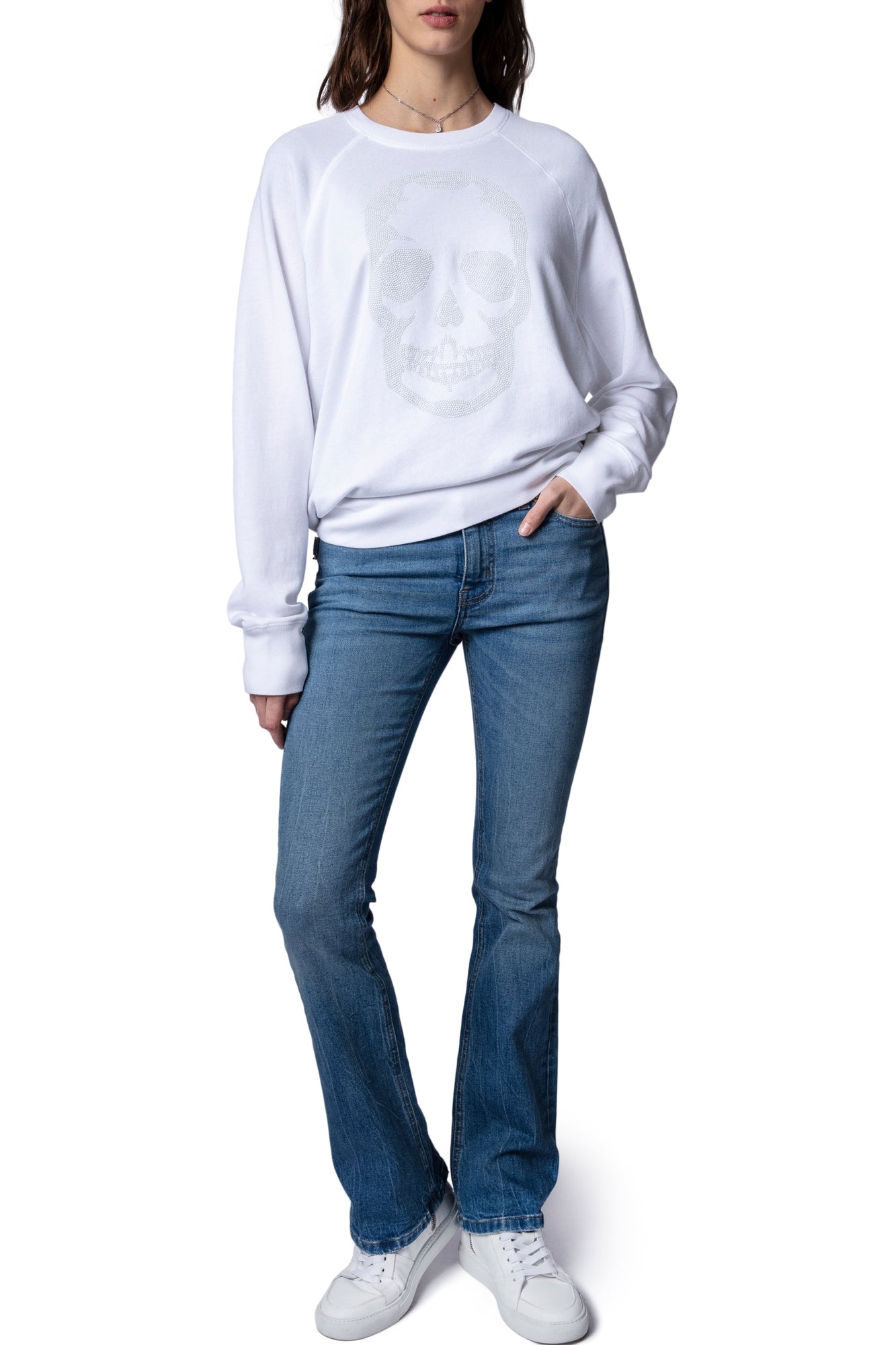 Upper Skull Studs Sweat