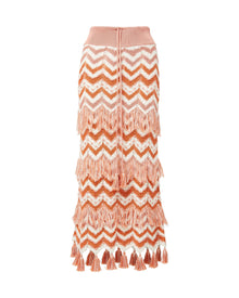 Koko Skirt, Orange Multi