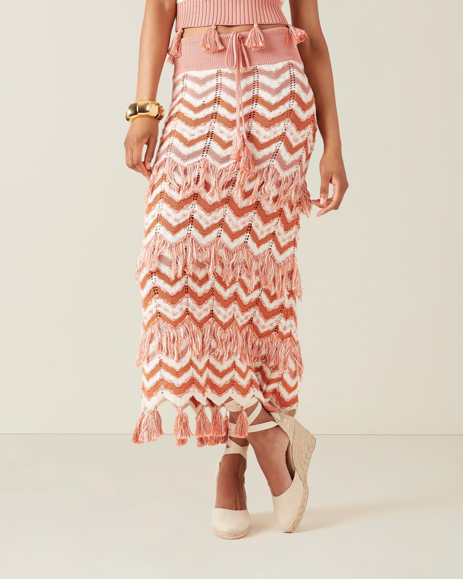 Koko Skirt, Orange Multi