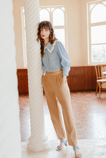 Petite Studio's Skylar Pants in Camel