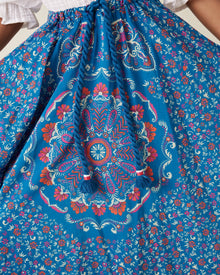 Lucinda Skirt, Medallion Blue