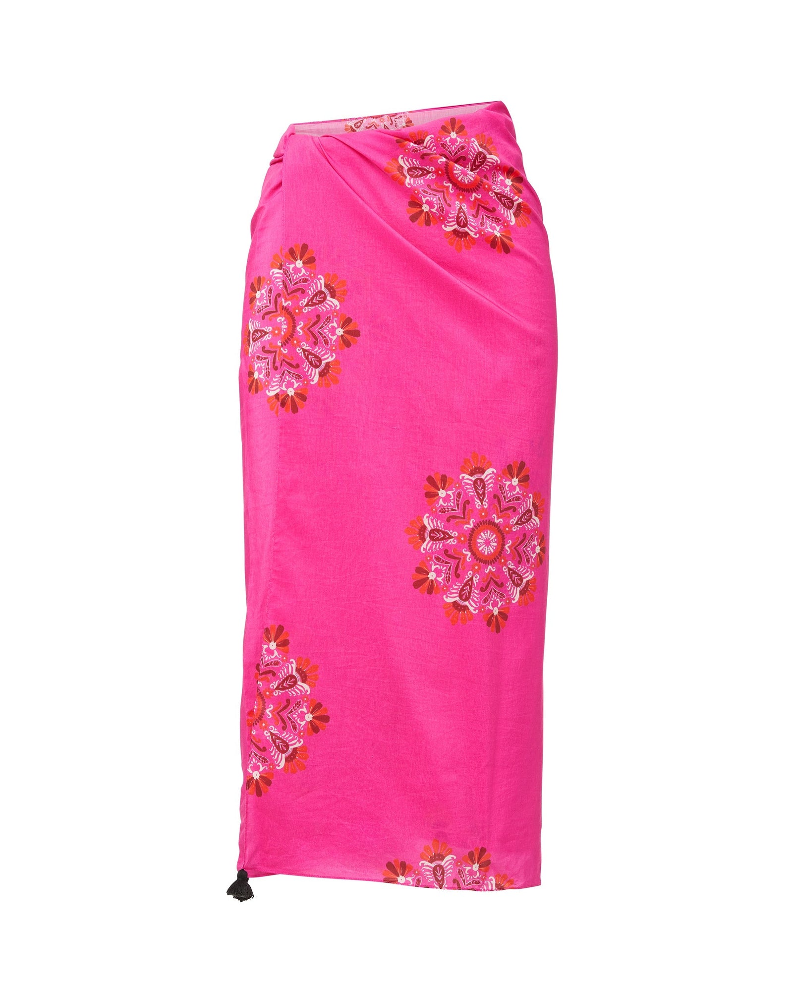 Pareo And Tote Set, Medallion Pink