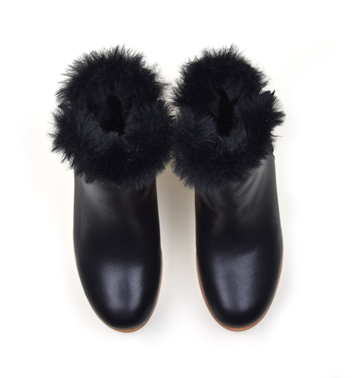 Parker Alpine Clog Boot Black - Ariana Bohling